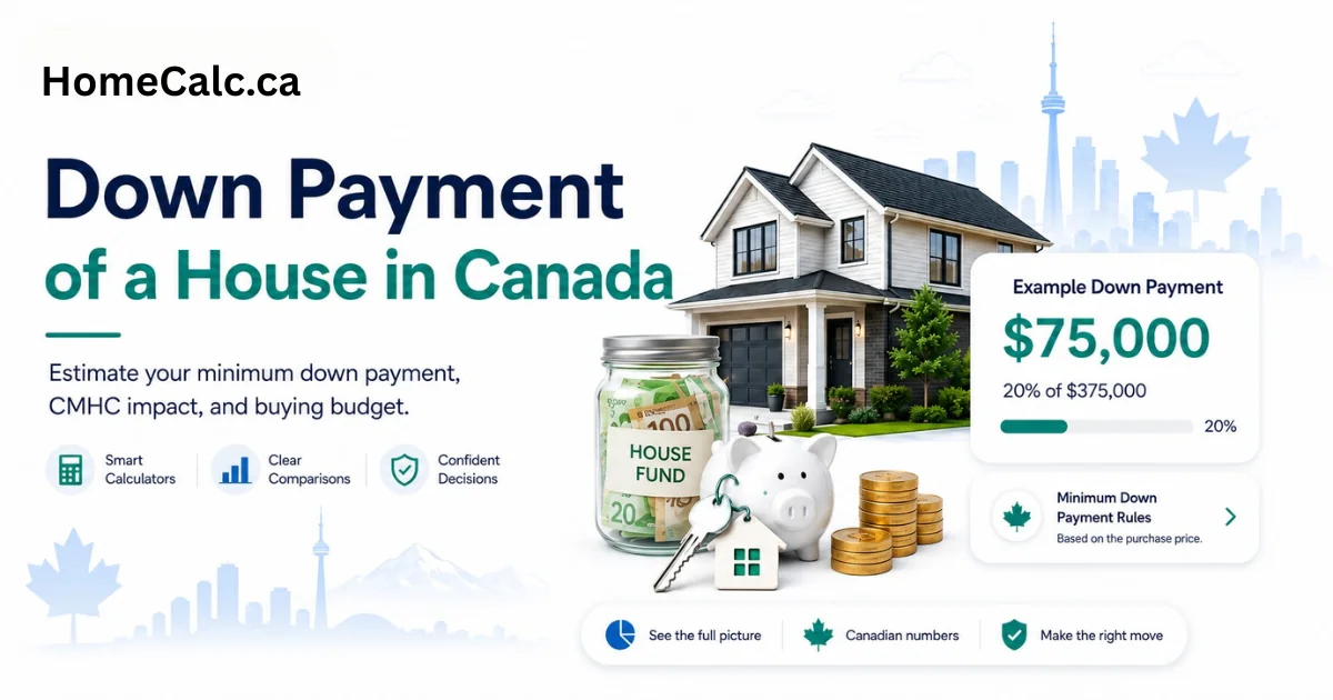 Down Payment on a House in Canada: How Much Do You Need?