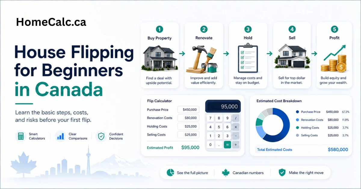 House Flipping for Beginners in Canada: Step-by-Step Guide (2026)