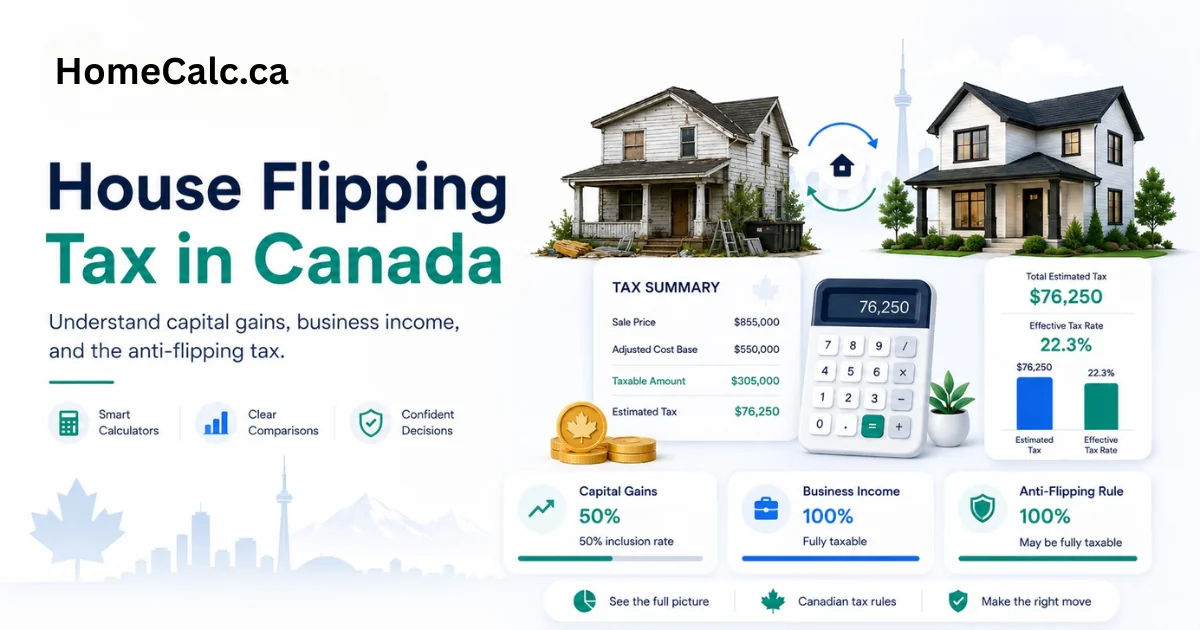 House Flipping Tax in Canada (2026)
