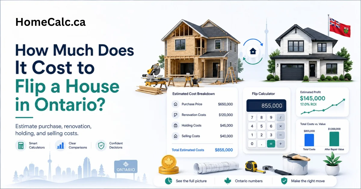 How Much Does It Cost to Flip a House in Ontario?