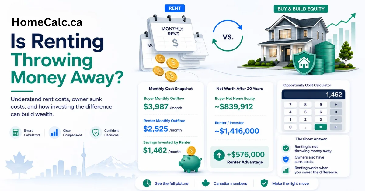 Is Renting Really Throwing Money Away? (The Math)
