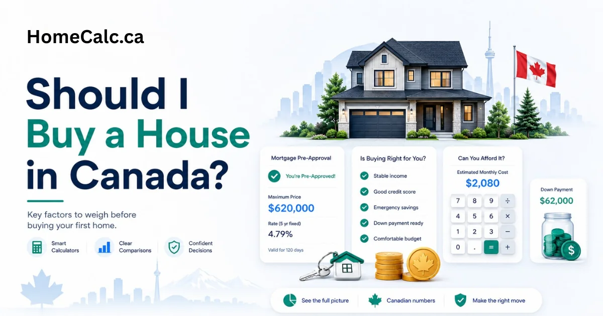 Should I Buy a House in Canada in 2026? The Honest Answer